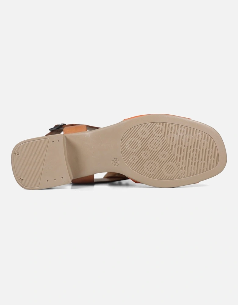 Wren Womens Extra Wide Heeled Sandals