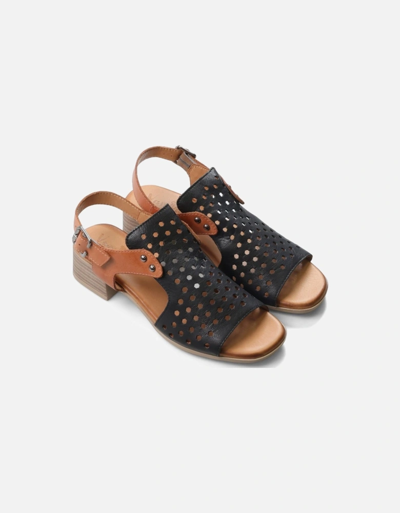 Wren Womens Extra Wide Heeled Sandals