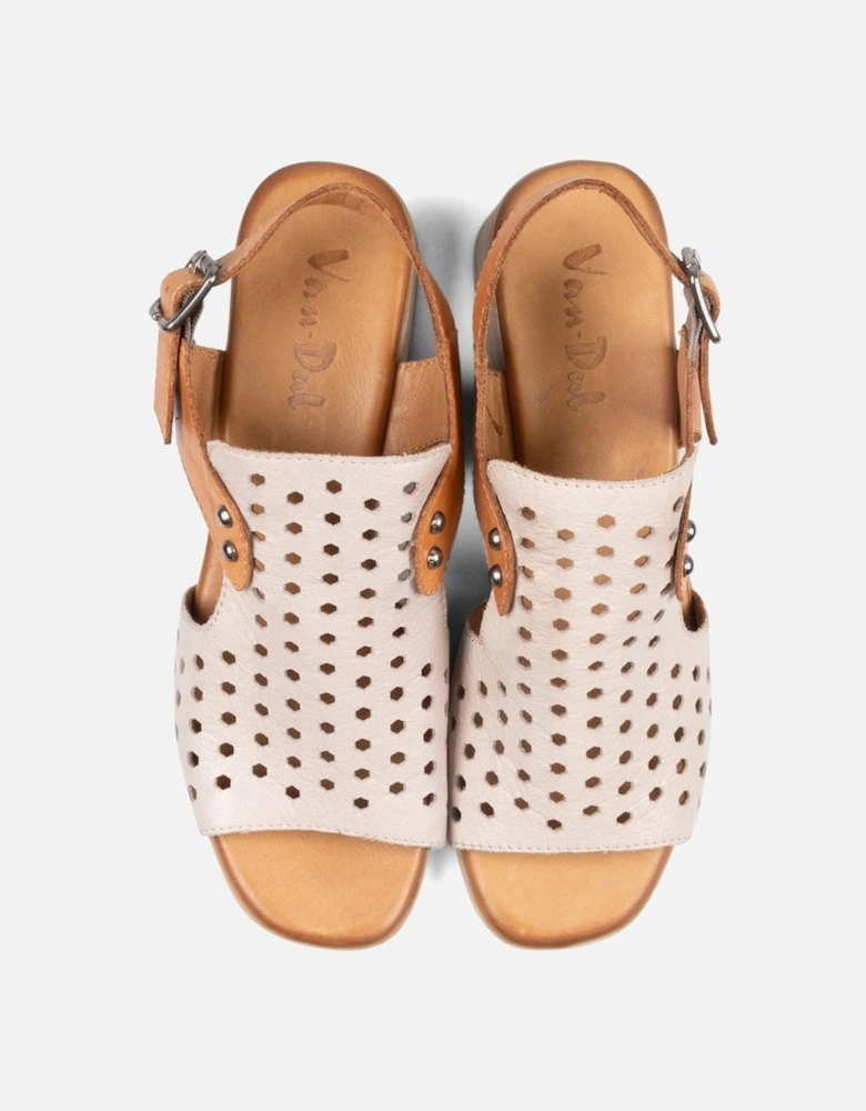 Wren Womens Extra Wide Heeled Sandals
