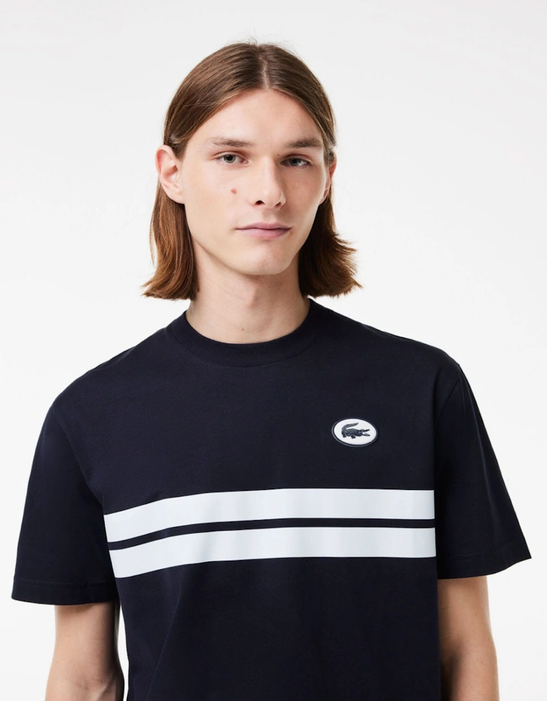 Heritage Print Cotton T-Shirt