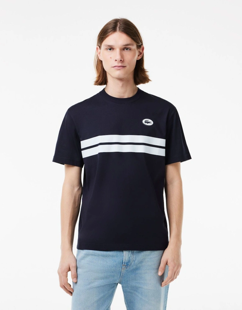 Heritage Print Cotton T-Shirt