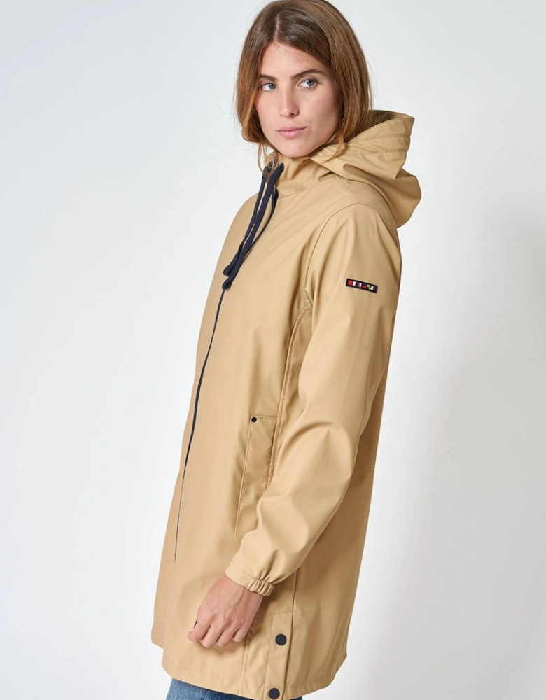 Women's Long Raincoat Incense