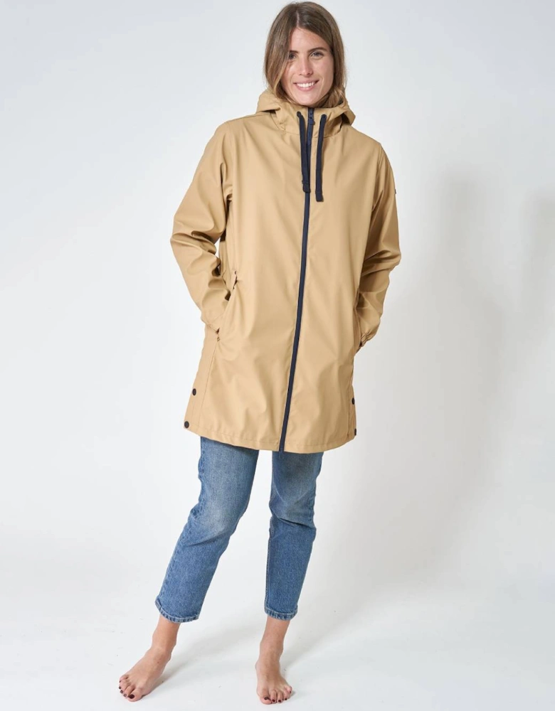 Women's Long Raincoat Incense