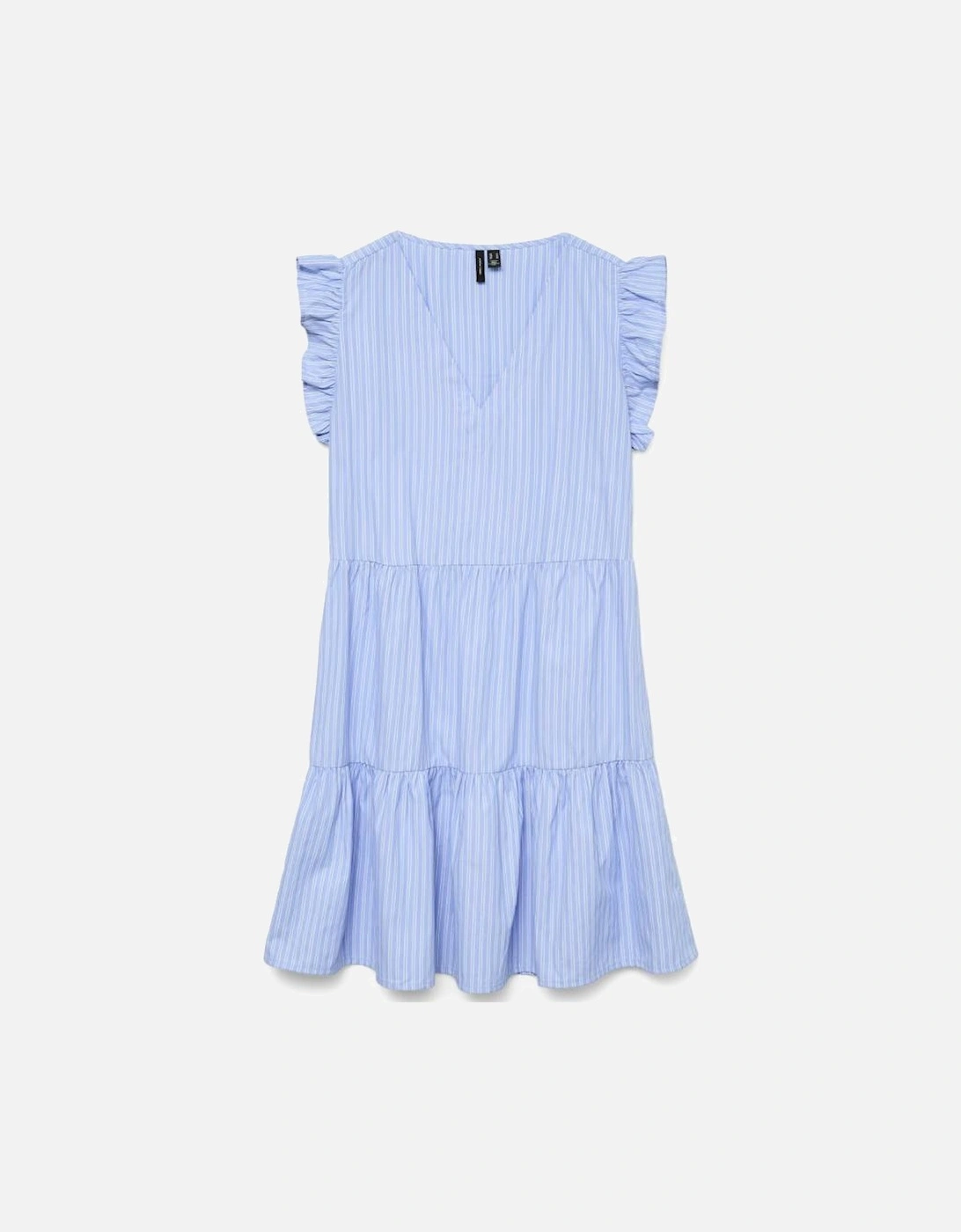 Fanni Sleeveless Short Dress Hydrangea Sana Snow White, 2 of 1