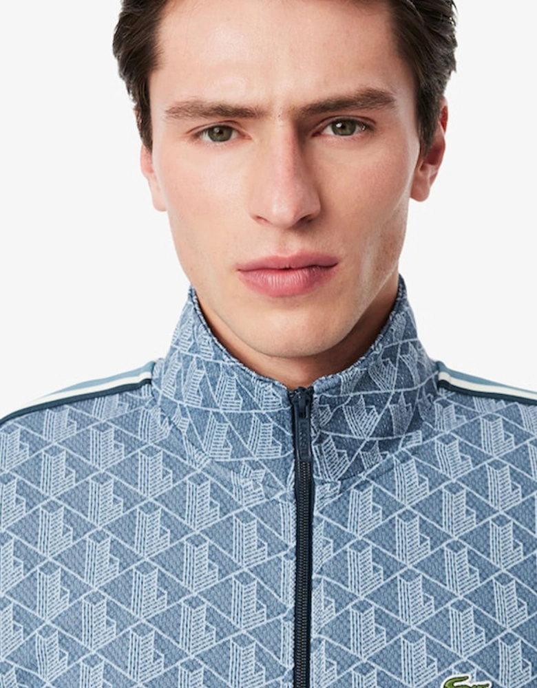 Paris Zip-Up Jacquard Track Jacket