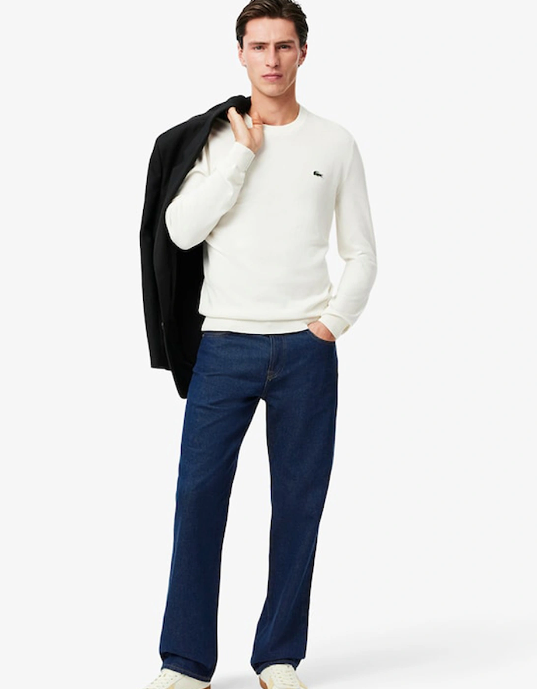 5 Pocket Straight Cut Indigo Jeans, 4 of 3
