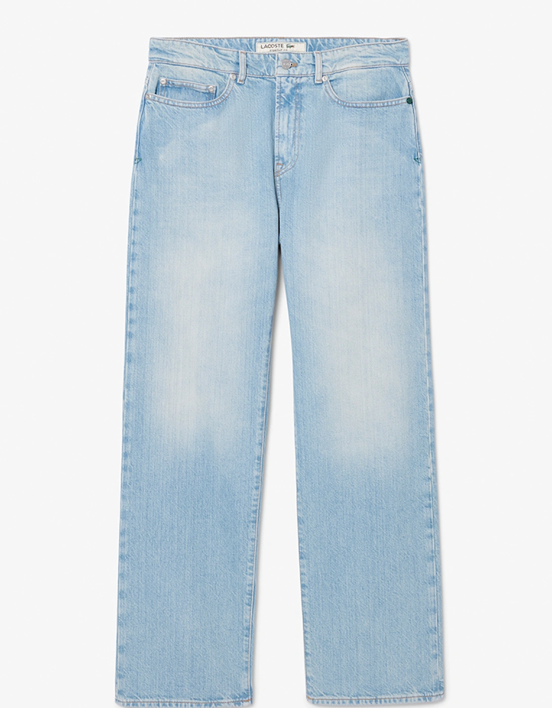 5 Pocket Straight Cut Indigo Jeans