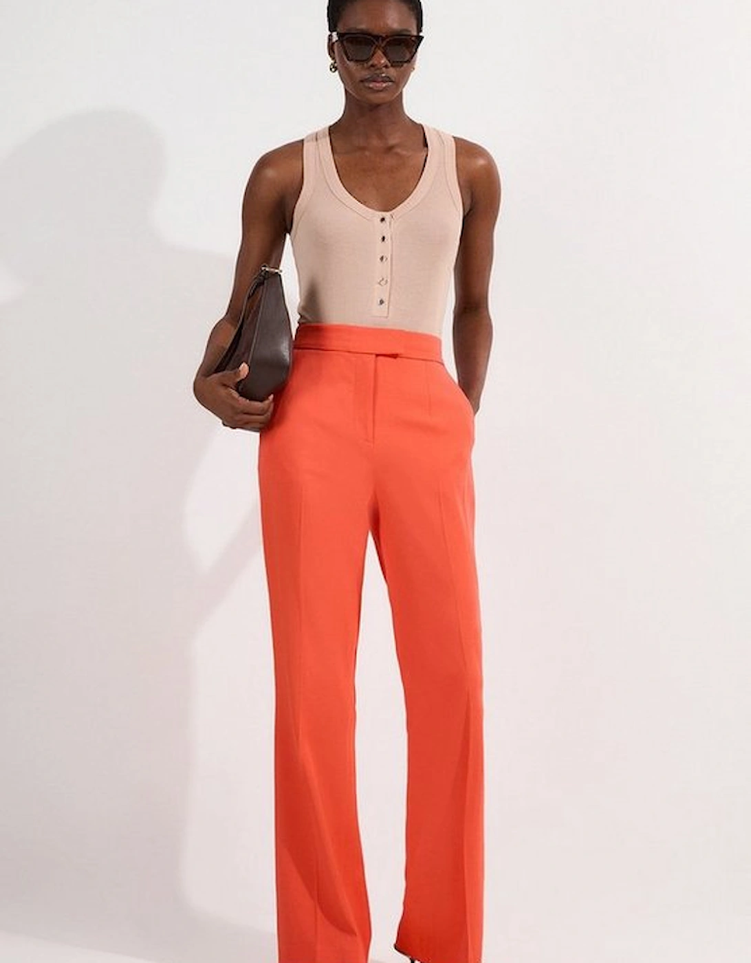 Polished Tailored Kick Flare Trouser, 4 of 3