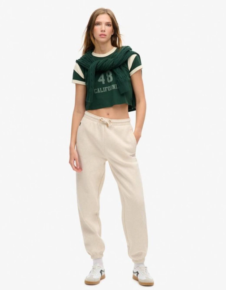 Women's Essential Logo Cuffed Jogger Light Oat Marl
