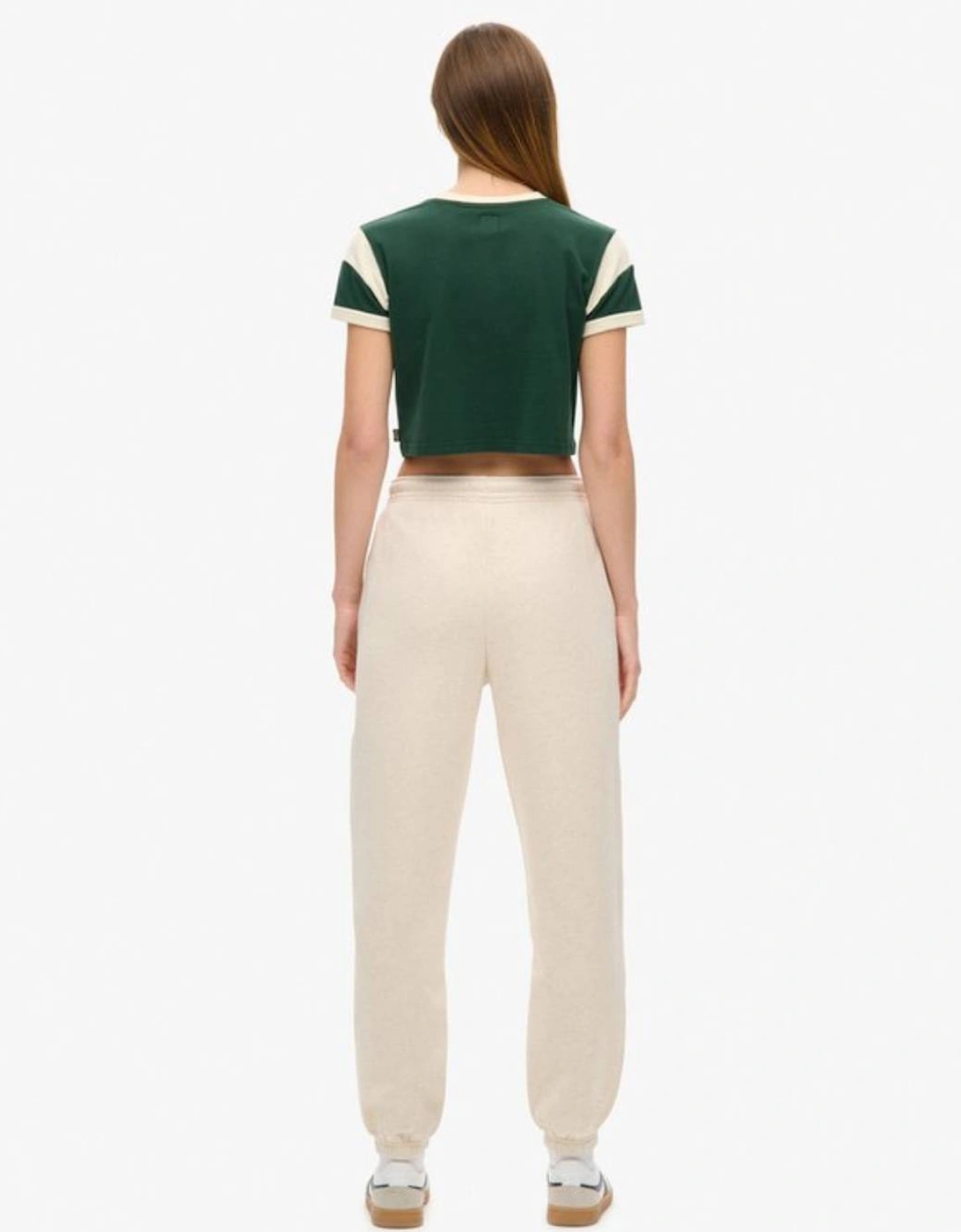 Women's Essential Logo Cuffed Jogger Light Oat Marl
