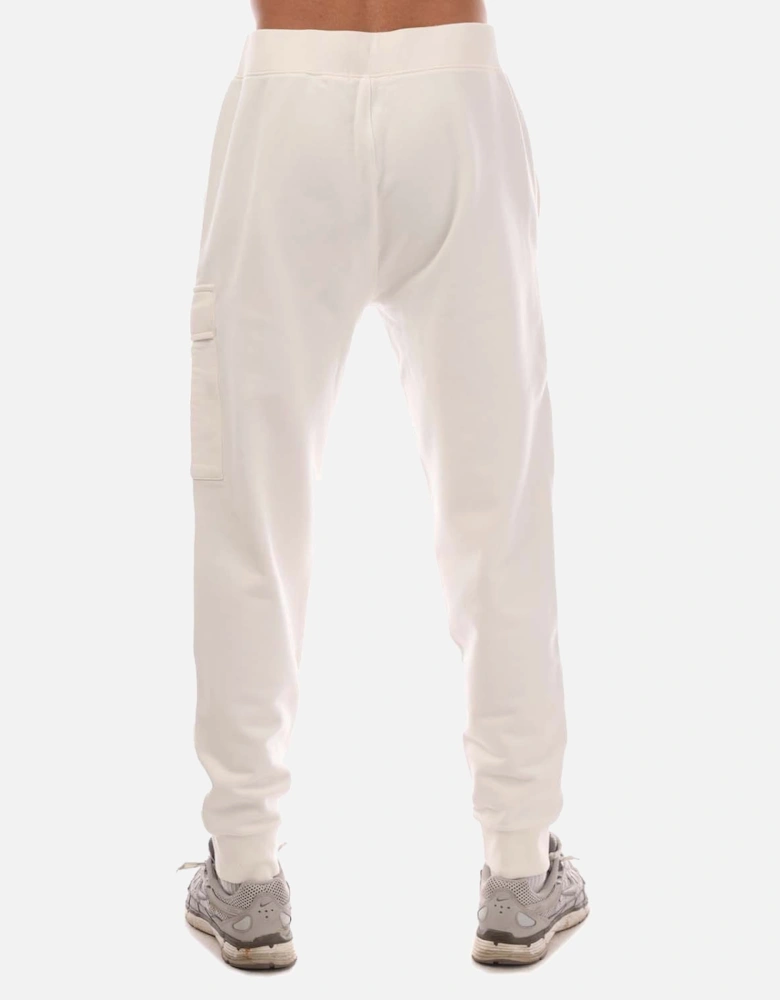 Diagonal Raise Fleece Cargo Joggers - Mens Diagonal Fleece Cargo Track Pants