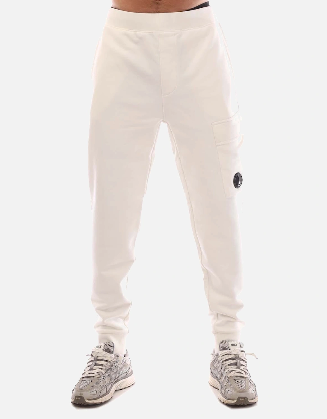 Diagonal Raise Fleece Cargo Joggers - Mens Diagonal Fleece Cargo Track Pants, 4 of 3
