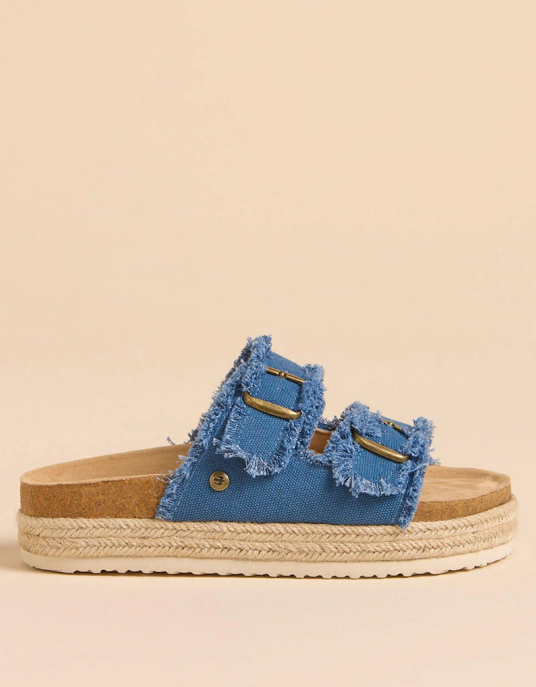 Denim Platform Sandals, 2 of 1
