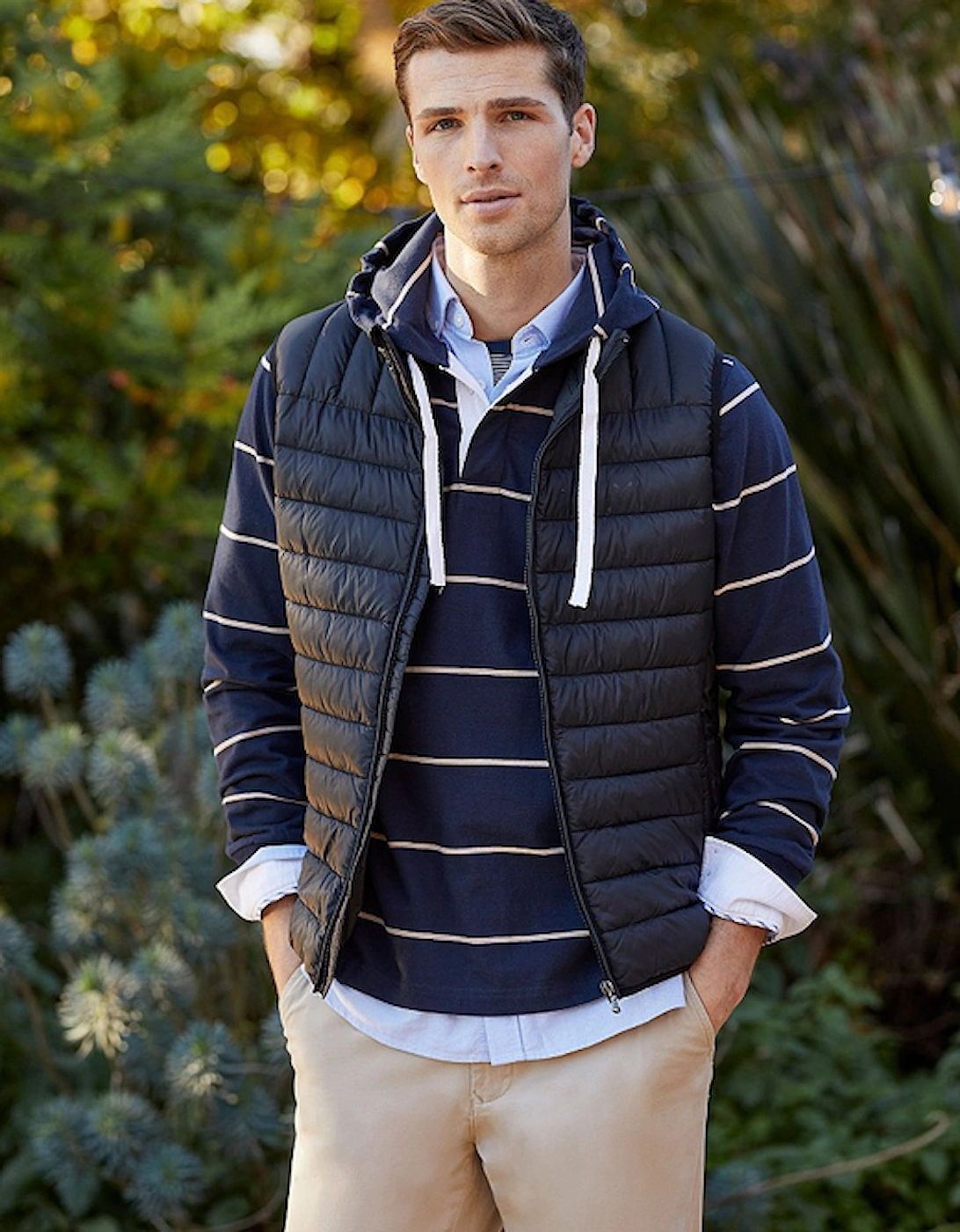 Men's Lowther Gilet Dark Navy, 7 of 6