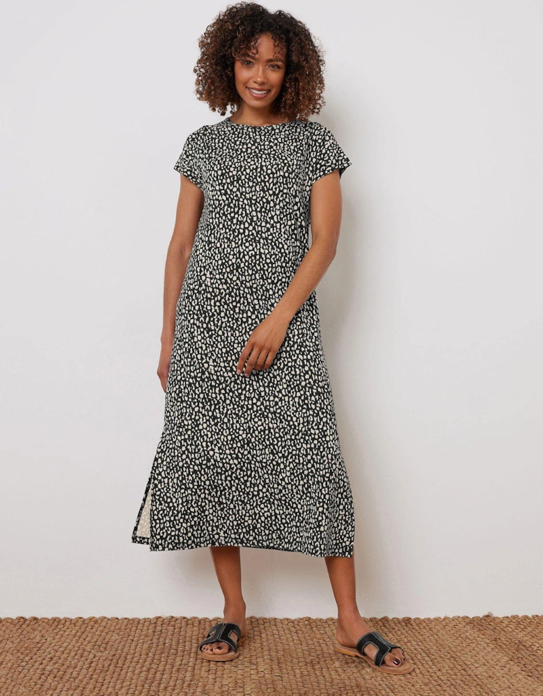 Grown On Sleeve Maxi Dress
