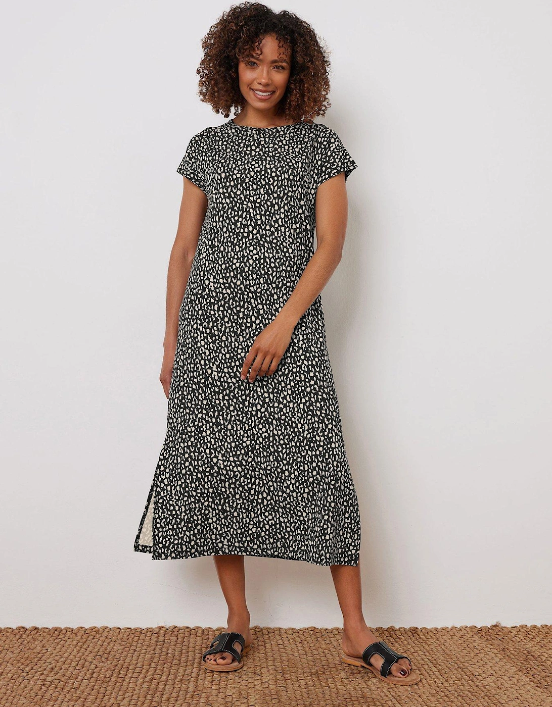 Grown On Sleeve Maxi Dress, 2 of 1