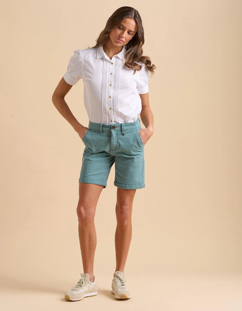 Blue Chino Short