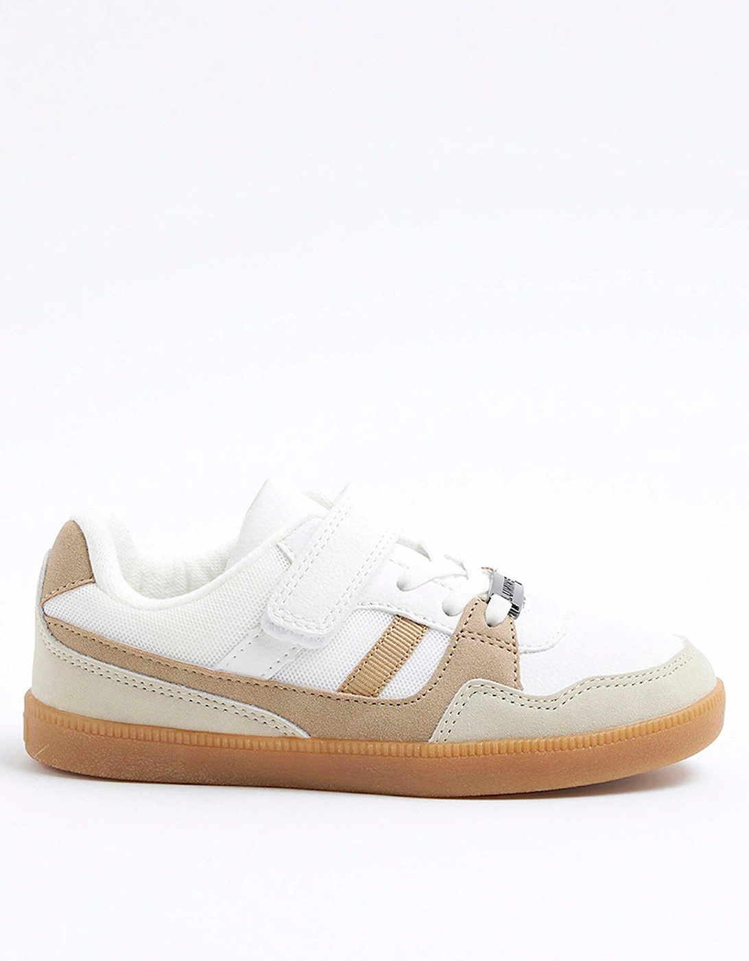 Older Boy Mesh Trainers - White, 2 of 1