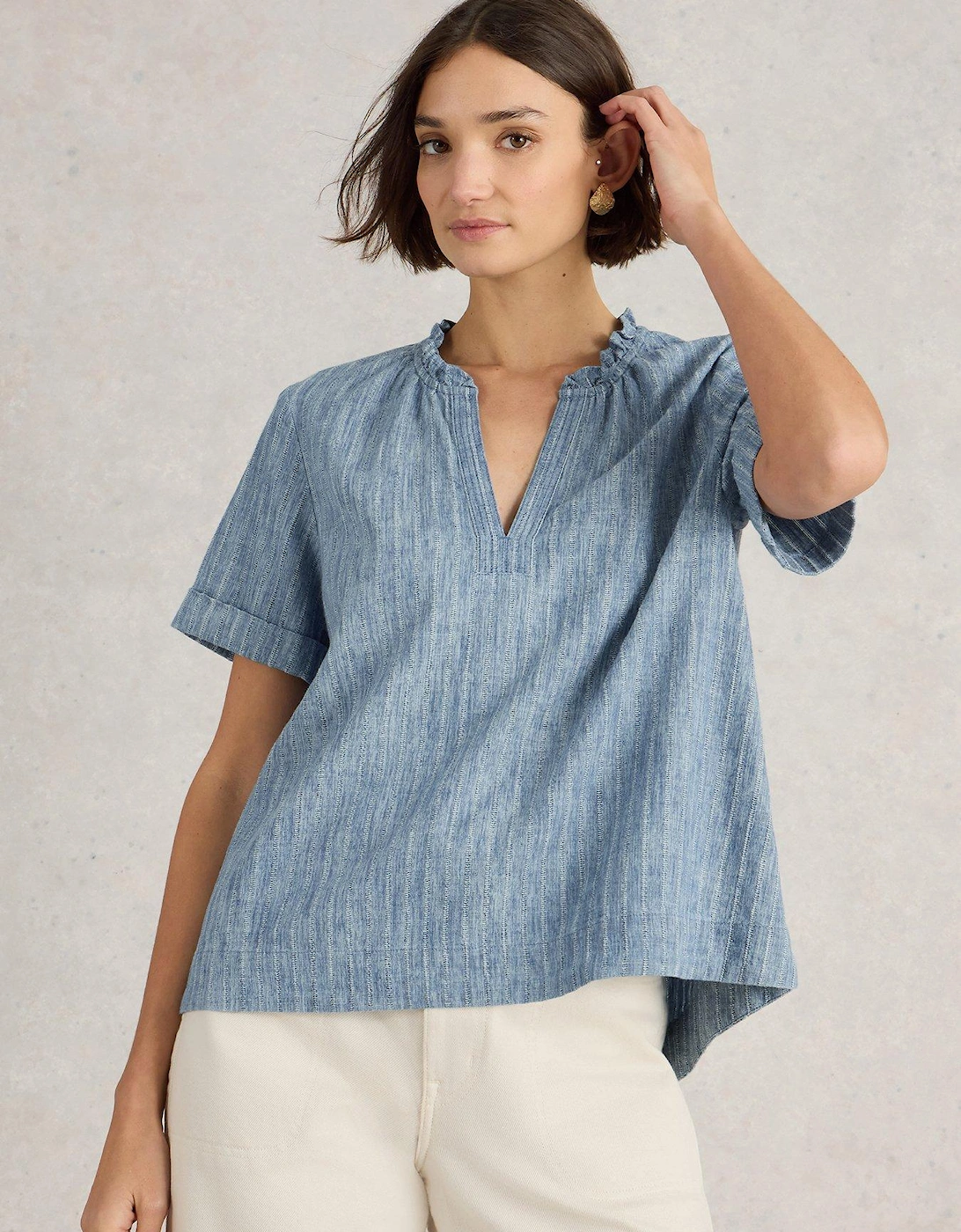 Teakie Stripe Top, 2 of 1
