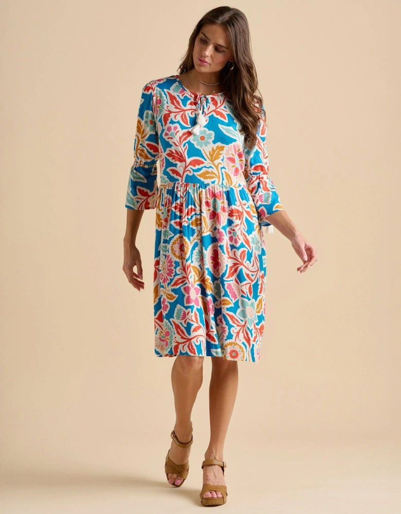 Full Bloom Knee Length Dress