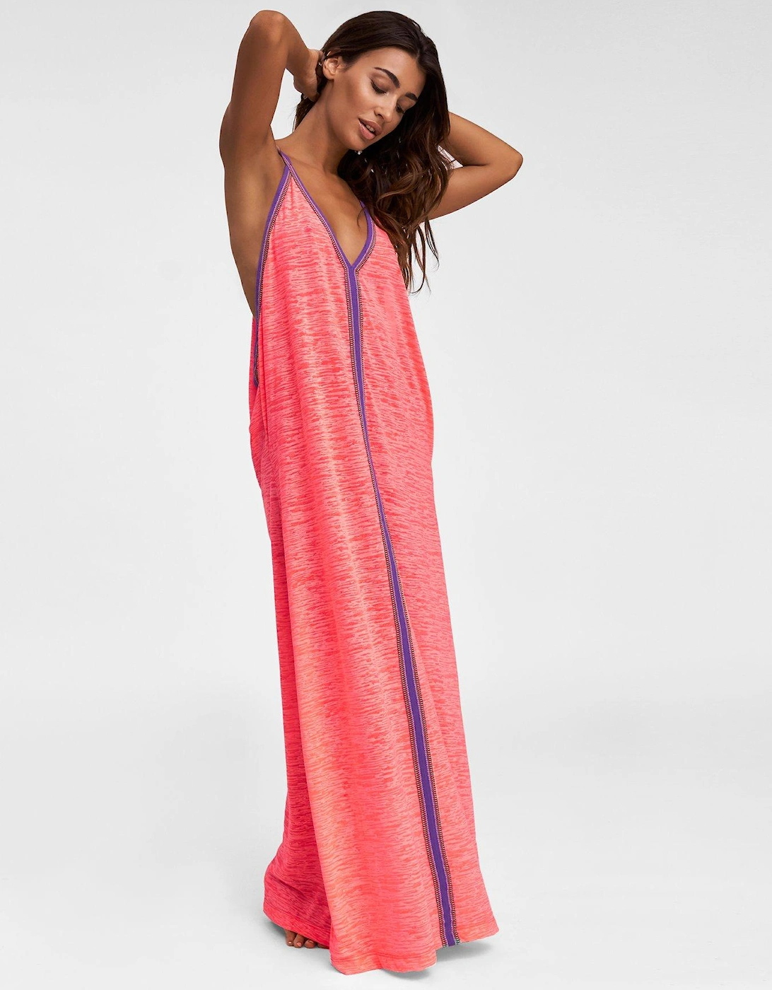 Inca Sun Beach Dress - Pink, 2 of 1