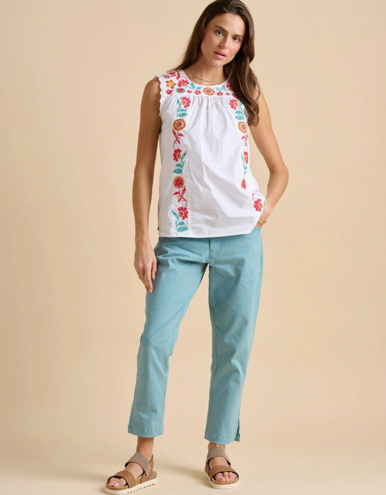 Resort Sleeveless Blouse