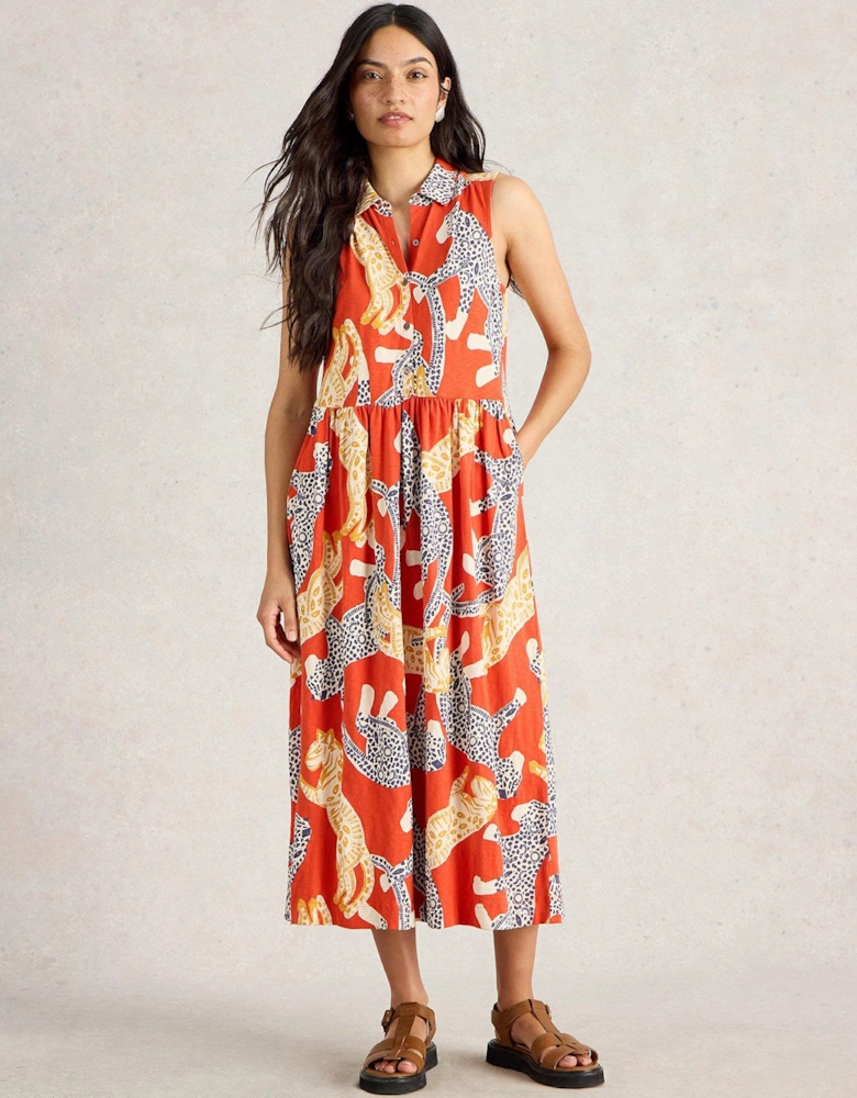Rylee Jersey Shirt Dress