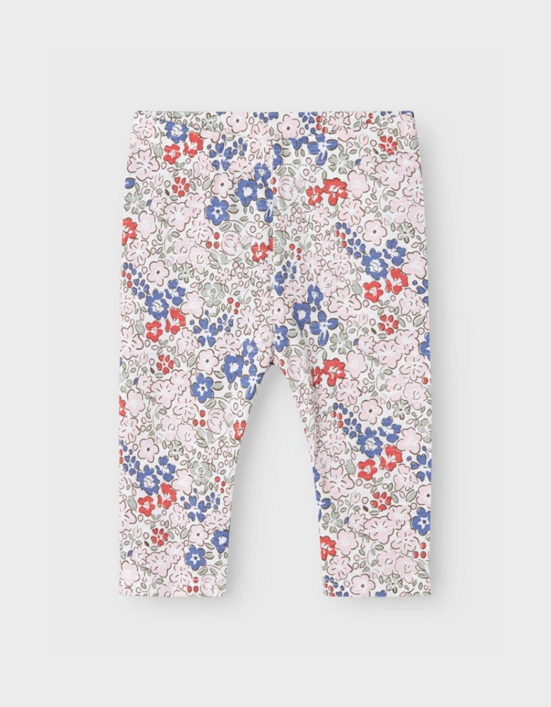 Mini Girl's Haile Capri Legging Bright White