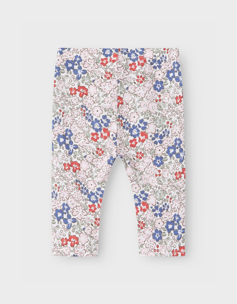 Mini Girl's Haile Capri Legging Bright White