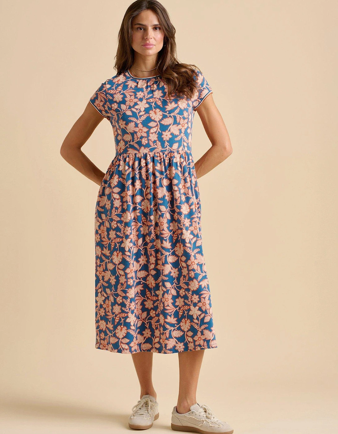 Midnight Garden Midi Dress, 2 of 1