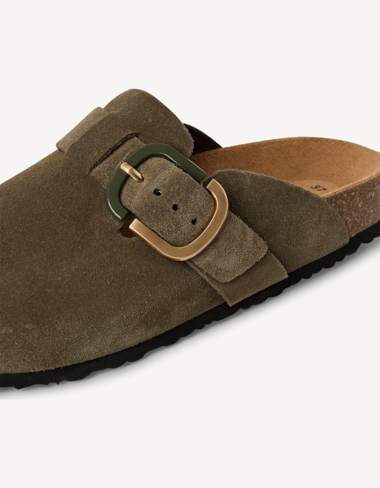 Women's 1-27600-44-722 Shoe Olive