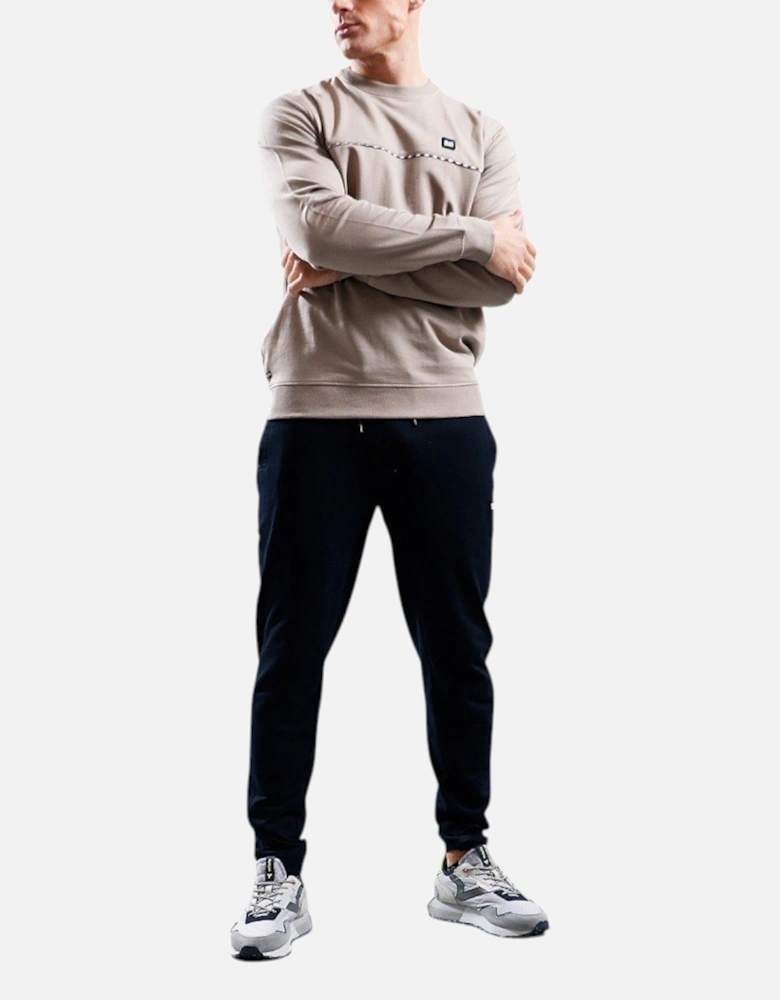 CORDOBA Mens Sweatshirt Pullover Crew Neck Casual Cotton Jumper