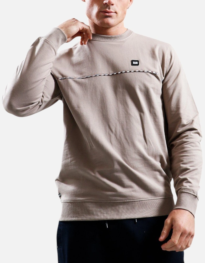 CORDOBA Mens Sweatshirt Pullover Crew Neck Casual Cotton Jumper