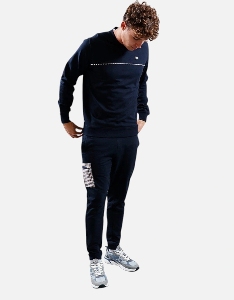 CORDOBA Mens Sweatshirt Pullover Crew Neck Casual Cotton Jumper