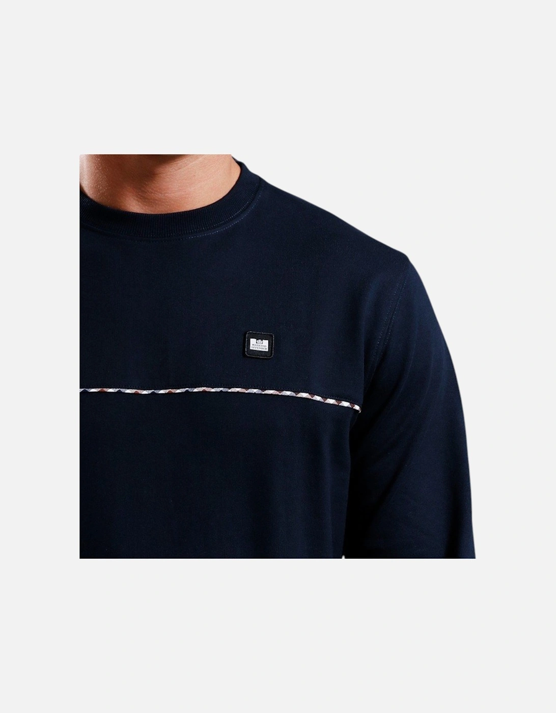 CORDOBA Mens Sweatshirt Pullover Crew Neck Casual Cotton Jumper