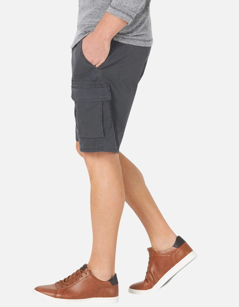 Mens Cargo Shorts Relax Fit Casual Cotton Stretch Knee Tech Pocket Golf