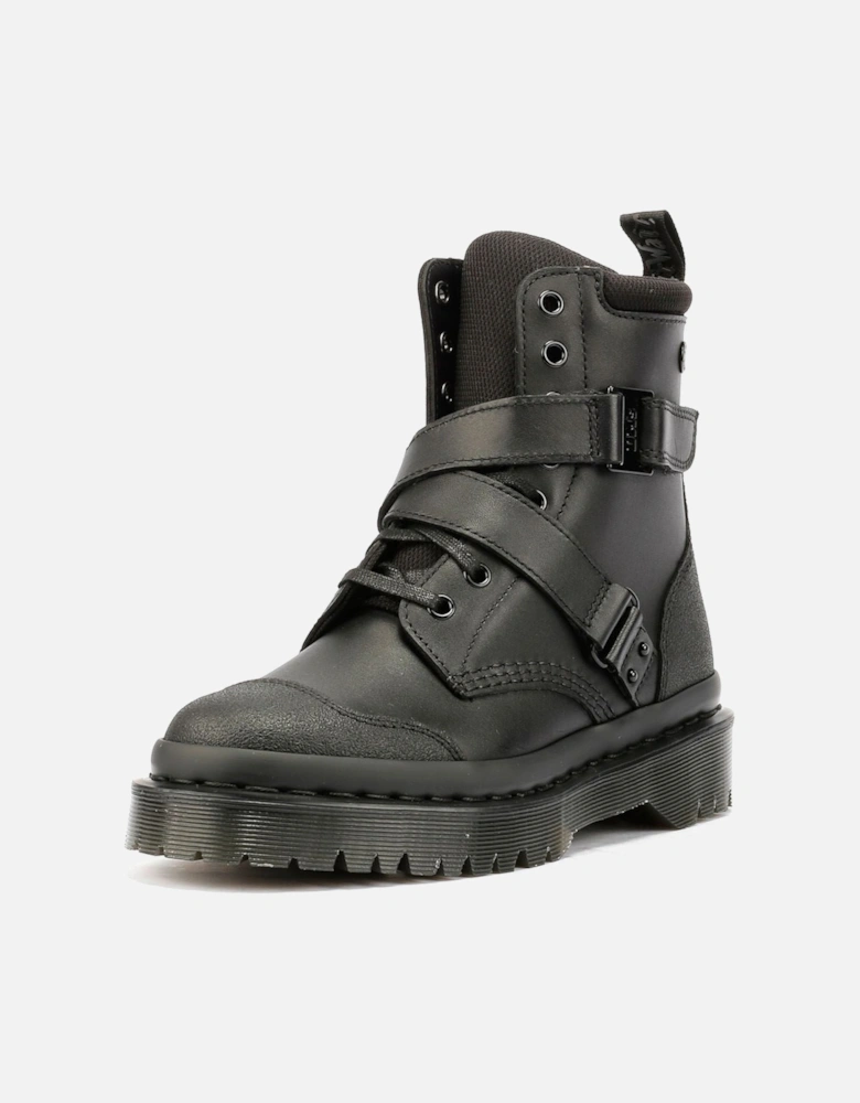 Dr. Martens 1460 Bex Tech Leather Women's Black Boots
