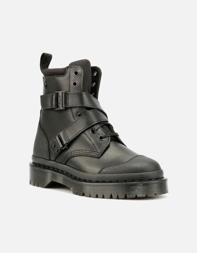 Dr. Martens 1460 Bex Tech Leather Women's Black Boots