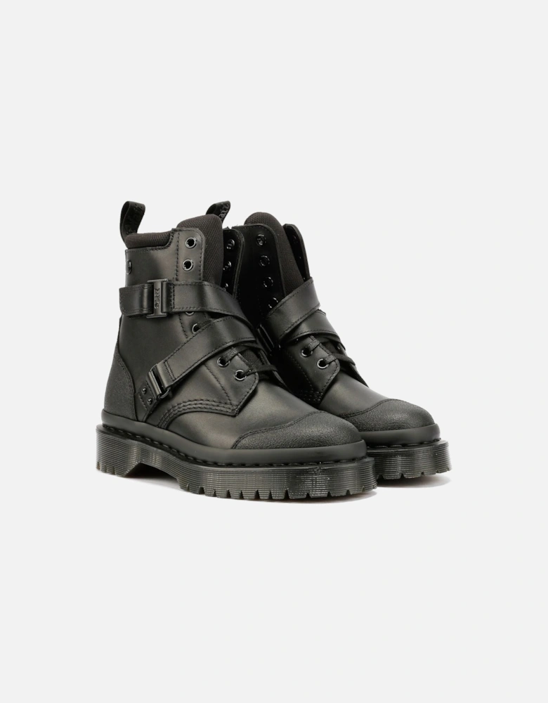 Dr. Martens 1460 Bex Tech Leather Women's Black Boots