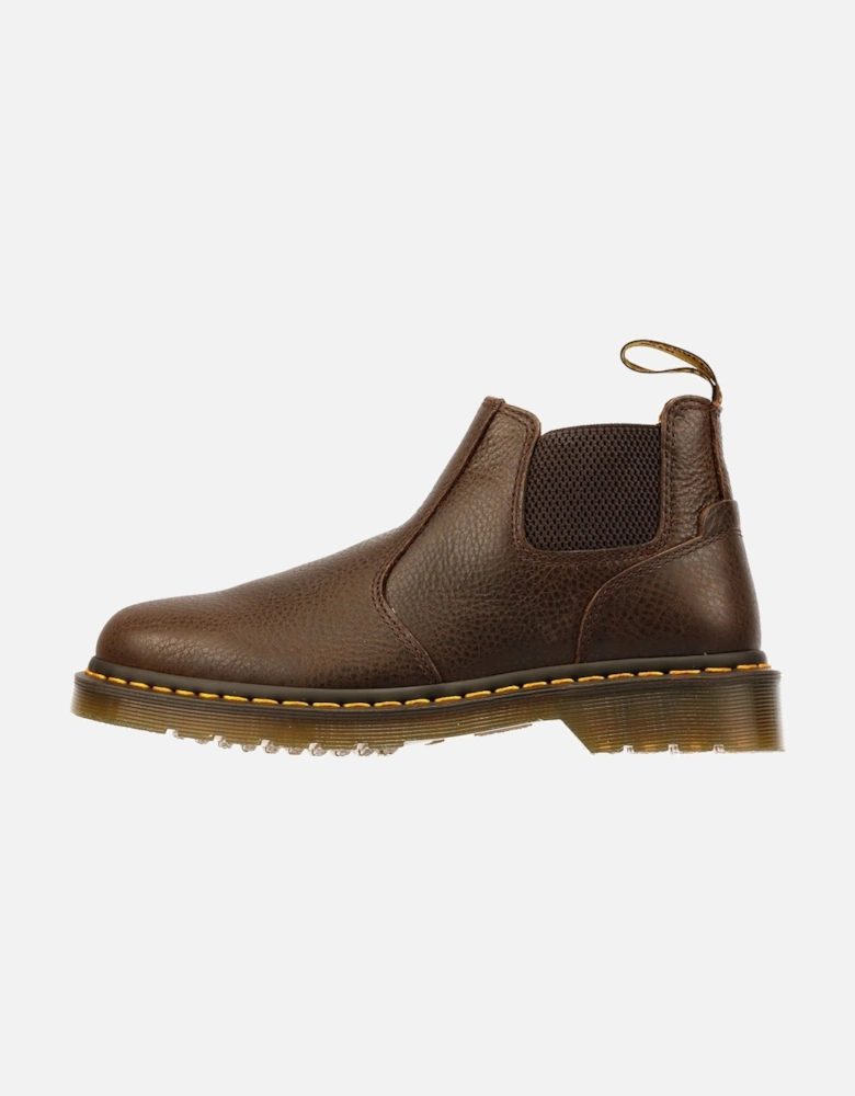 Dr. Martens 2976 Lo AR Rogue Leather Kelp Brown Boots