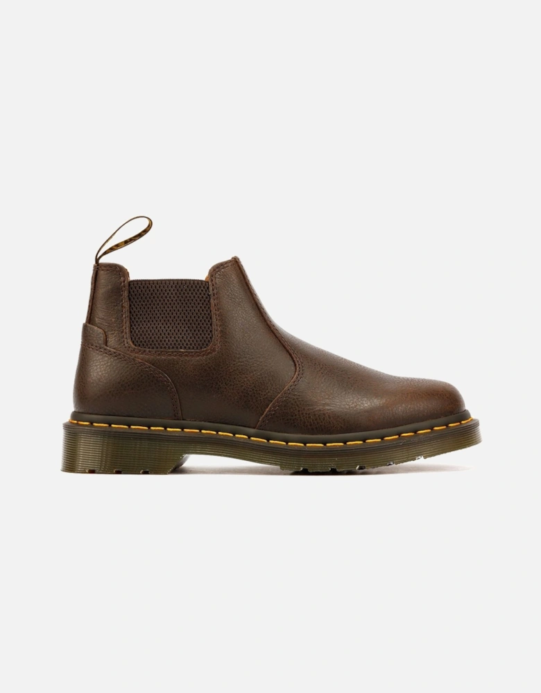 Dr. Martens 2976 Lo AR Rogue Leather Kelp Brown Boots