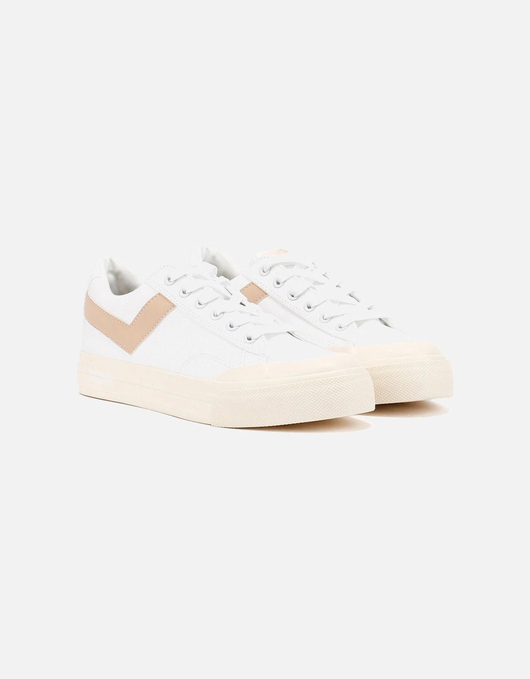 Slam Dunk Lo White/Pink Trainers, 9 of 8