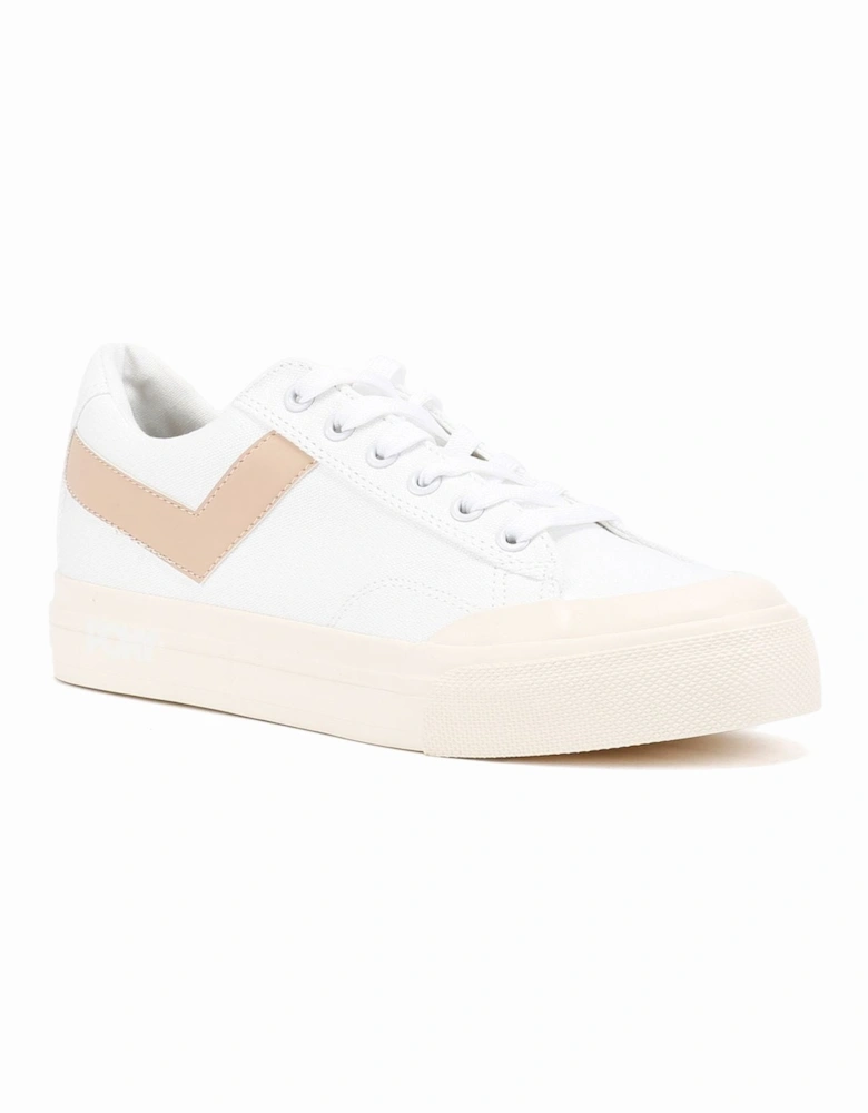 Slam Dunk Lo White/Pink Trainers