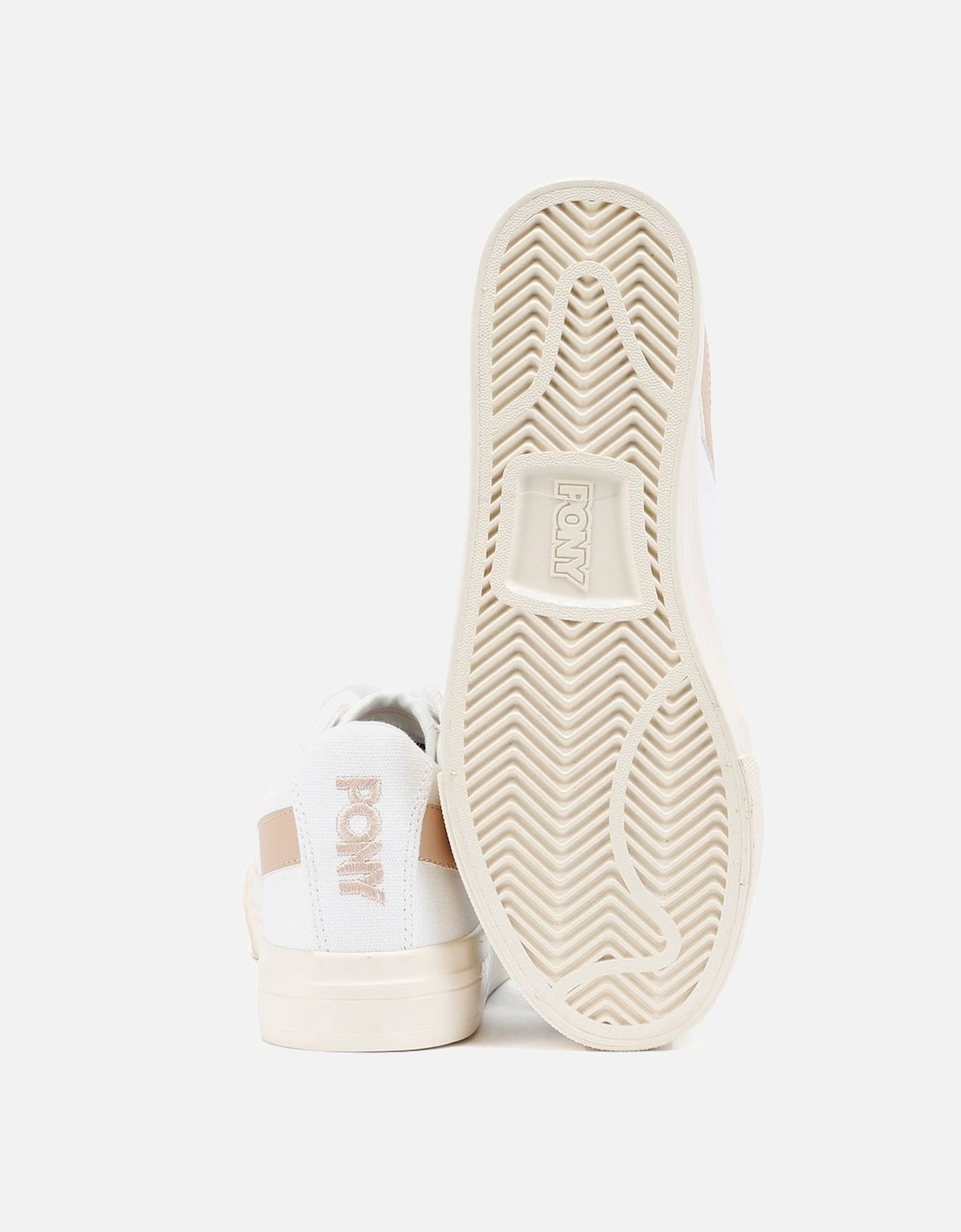 Slam Dunk Lo White/Pink Trainers