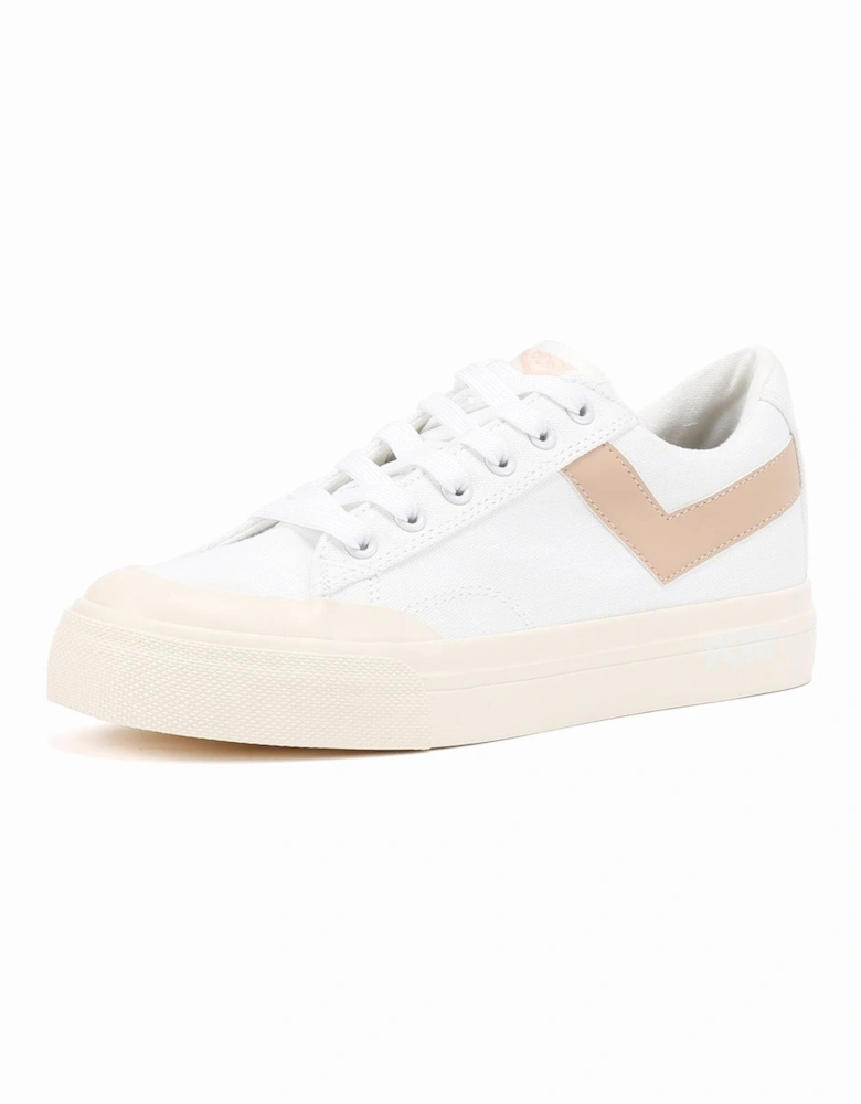 Slam Dunk Lo White/Pink Trainers