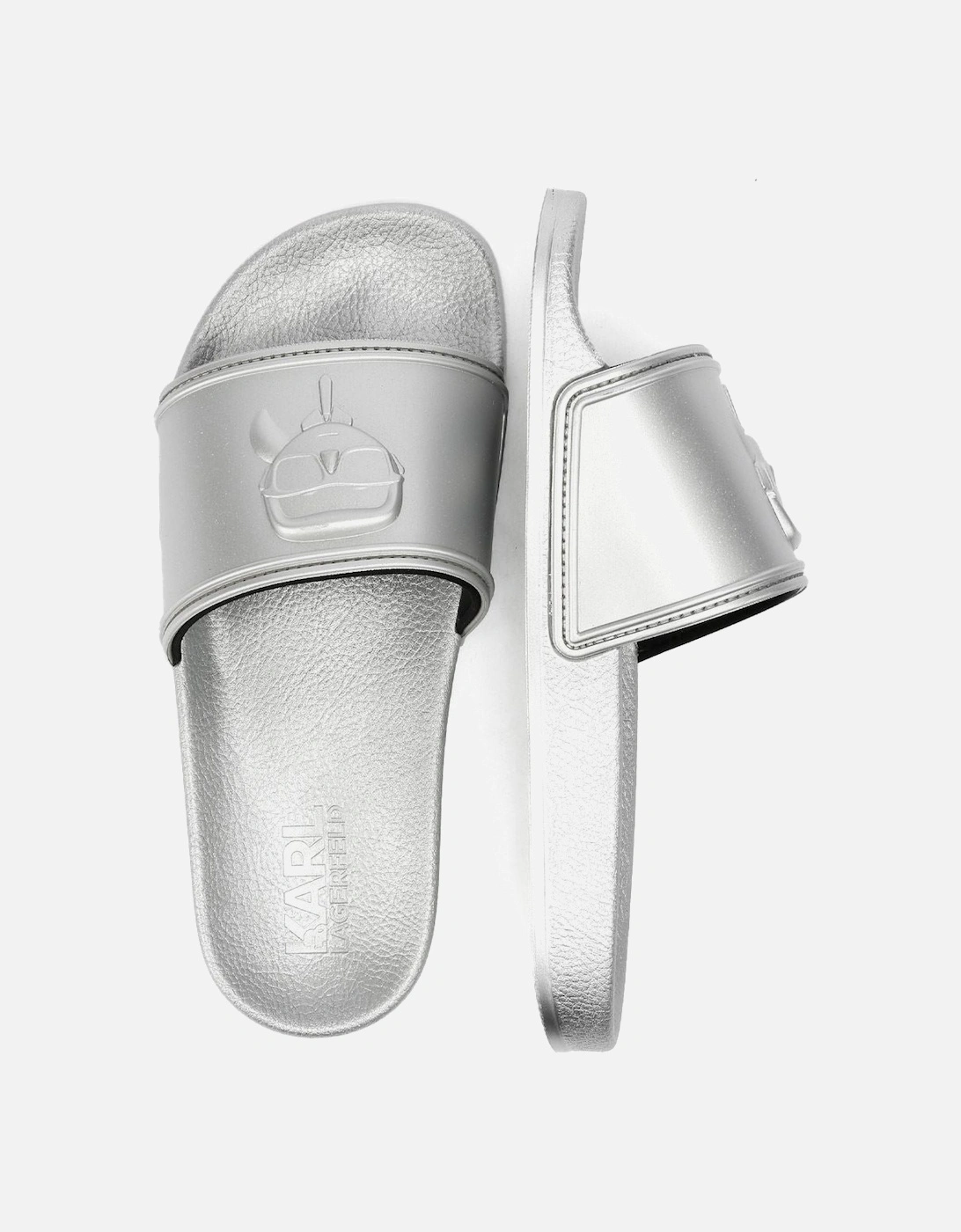 Kondo 2.0 Karl NFT Women's Silver Slides