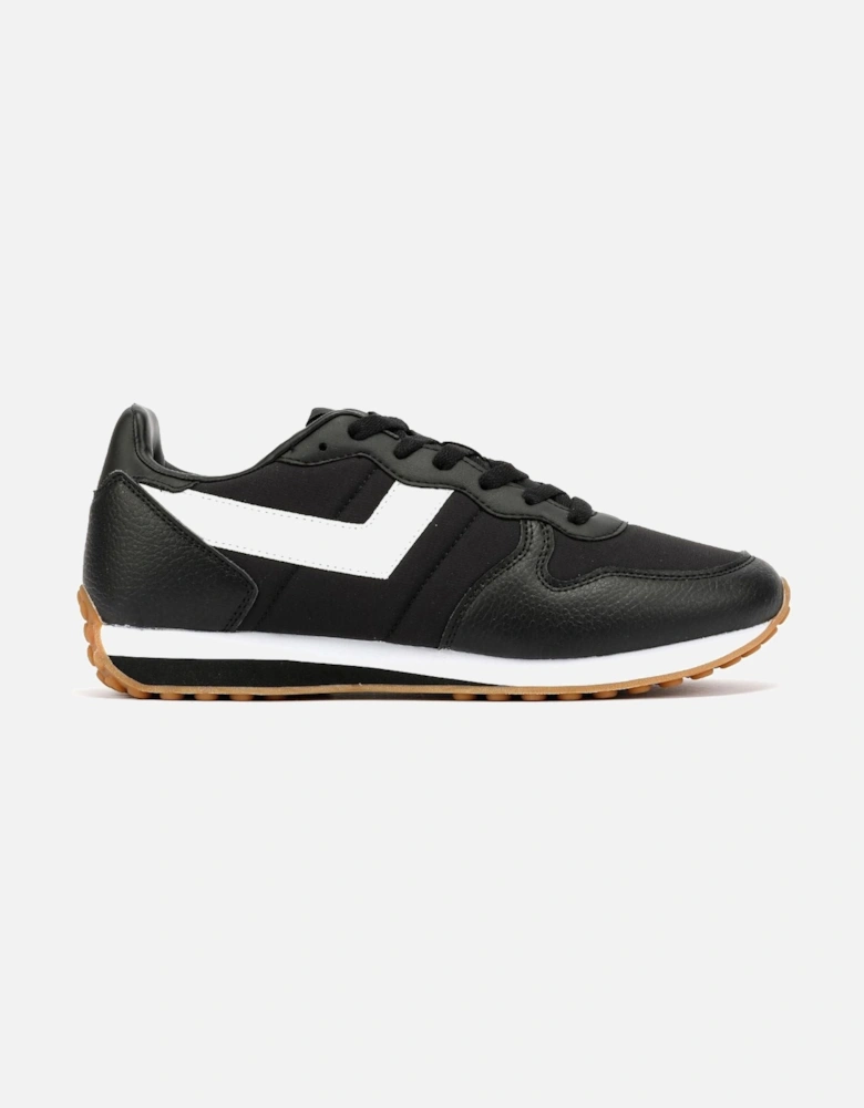 Express Black/White Trainers