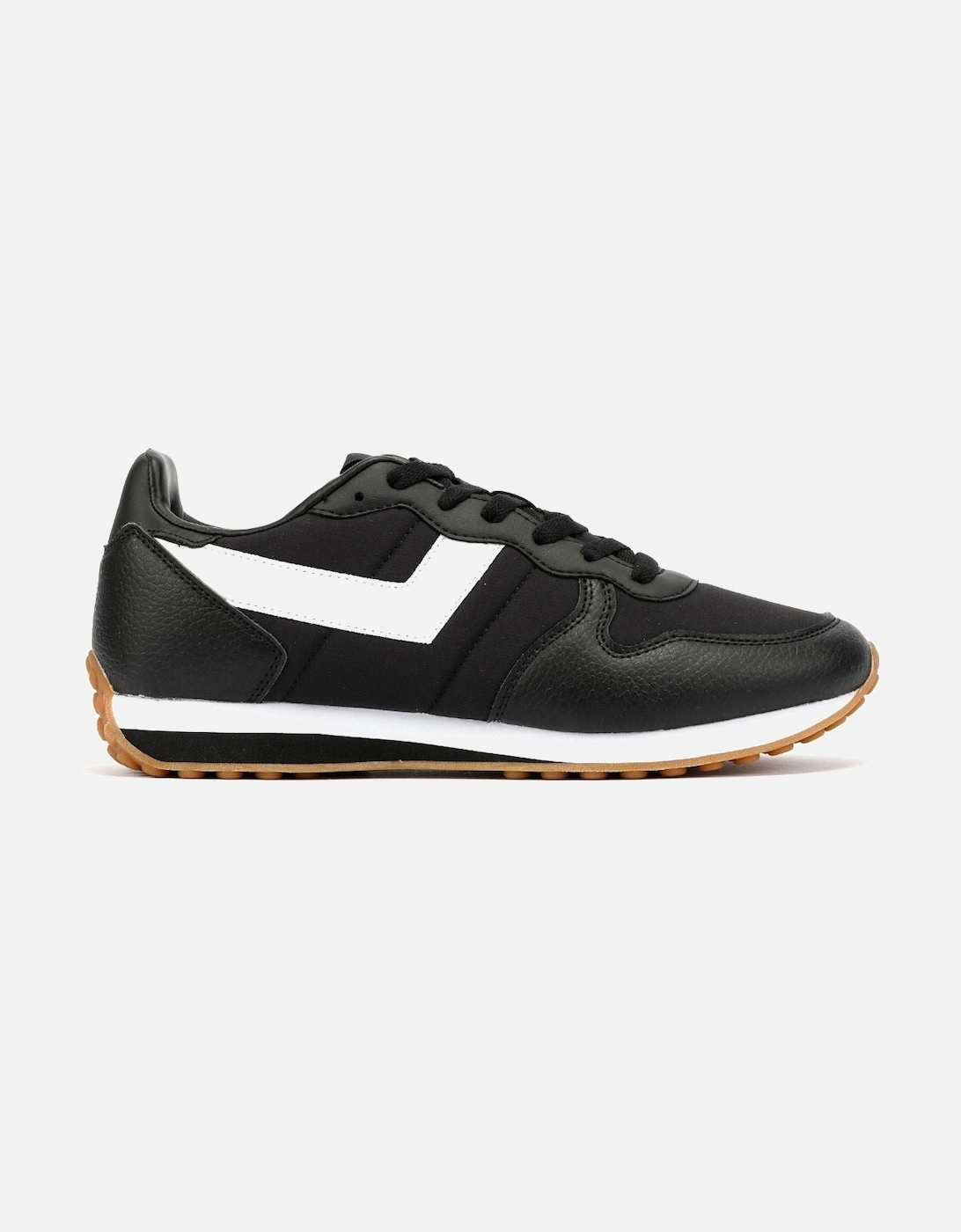 Express Black/White Trainers