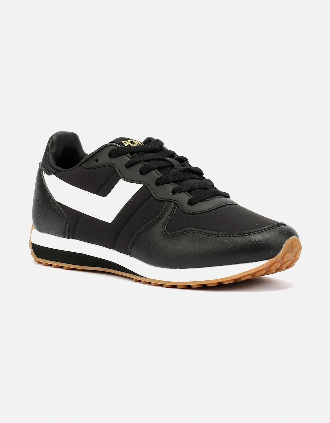 Express Black/White Trainers