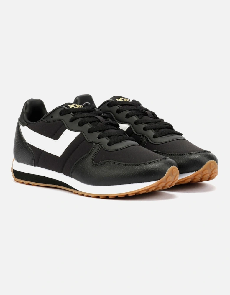 Express Black/White Trainers